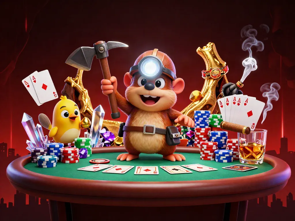 Fabet showcases thrilling poker action with a treasure hunter exploring a rich cave of gold.