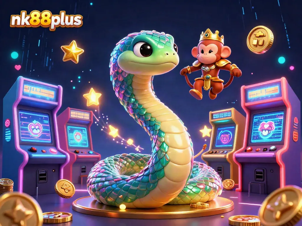 Play exciting games and explore the vibrant world of nk88plus with immersive, colorful animations.