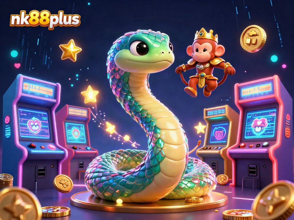 Play exciting games and explore the vibrant world of nk88plus with immersive, colorful animations.