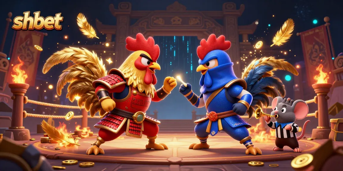 Game on with shbet: Twin roosters clash in an electrifying casino showdown!