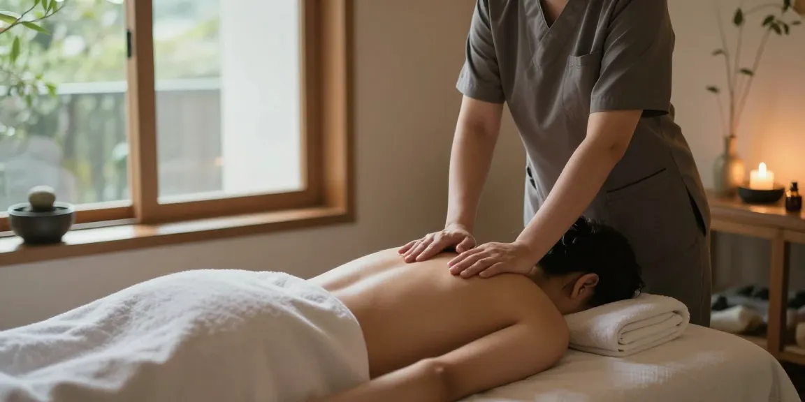 Experience the tranquility of 영종도출장마사지 with soothing aromatherapy in a serene spa setting.
