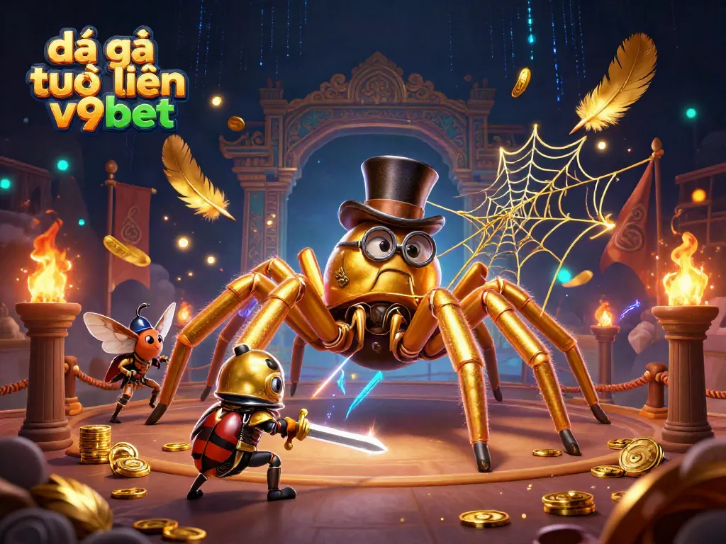 Experience the thrill of đá gà trực tuyến v9bet with engaging casino-style action and vibrant characters.