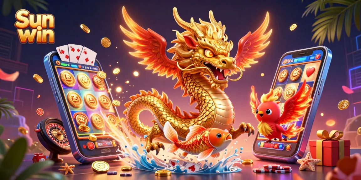 Play thrilling casino games with glorious Sun win characters and dynamic elements.