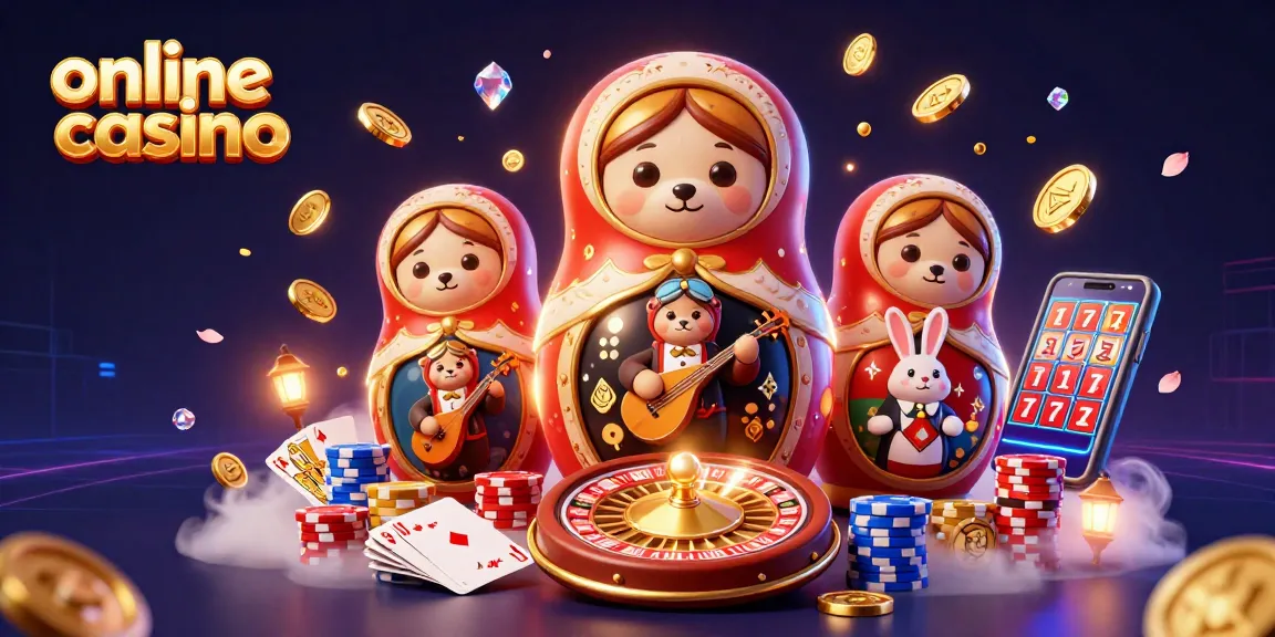 Experience the thrill of online casino with vibrant characters, golden coins, and dynamic game elements.