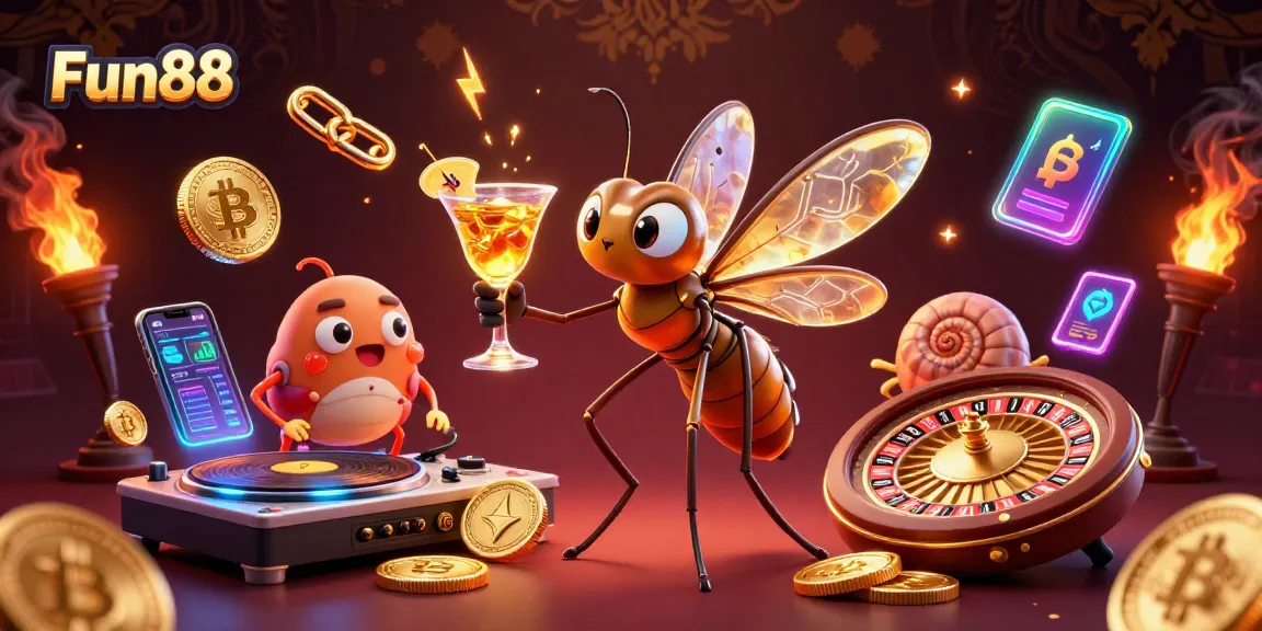 Experience Fun88's captivating gaming world with colorful characters and dynamic elements.