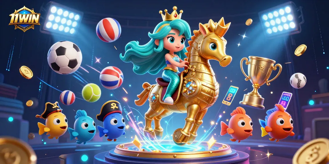 Engage in thrilling gameplay at 11WIN while exploring enchanting mermaid adventures.