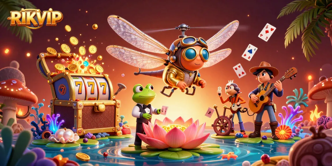 Engage with RIKVIP’s thrilling casino experience featuring dynamic gameplay and vibrant characters.